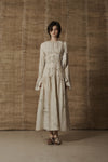 Mutedance 25 Spring/Summer Sheep Wool Waist Dress MD-MD25SS35-hoary